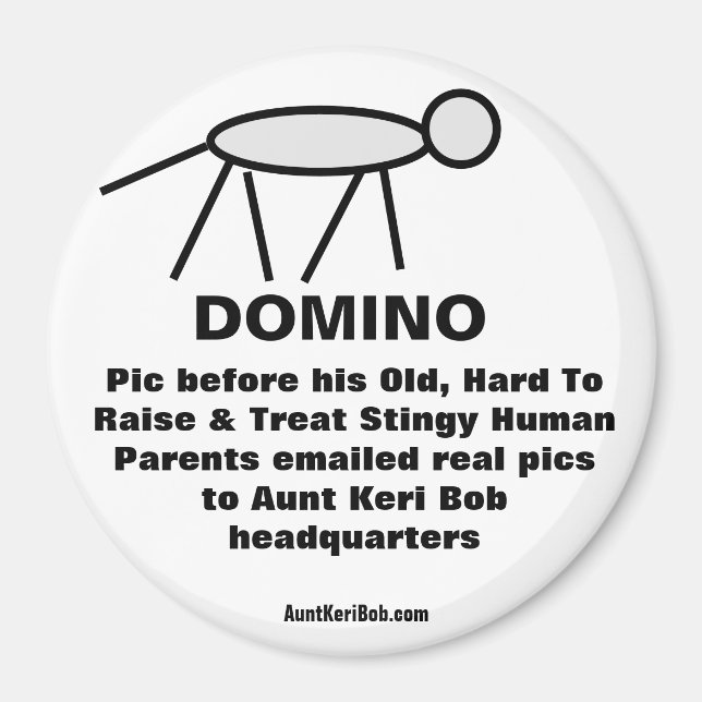 Aimant Domino (Devant)