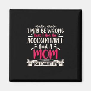 Aimant Don comptable Accoutant Et Maman