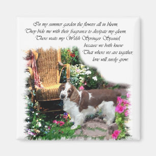 Aimant Don d'art espagnol Welsh Springer