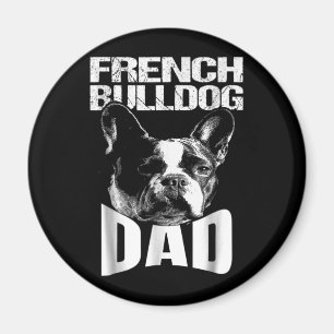 Aimant Don de chien French Bulldog Papa