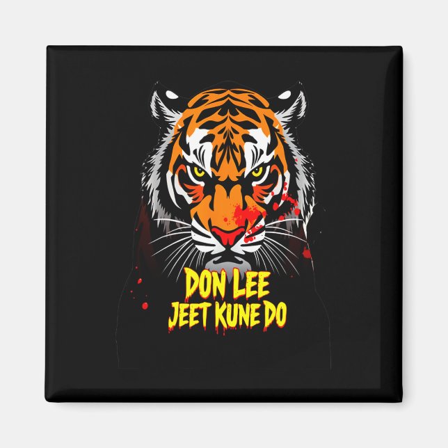 Aimant Don Lee Castillo Jeet Kune Do Jkd Mélange Martial  (Devant)