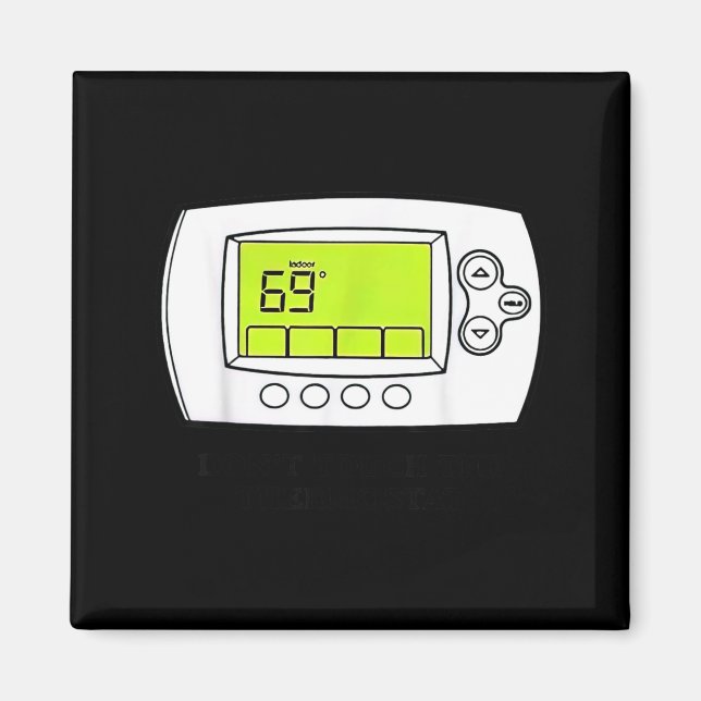 Aimant Don’t Touch The Tat Funny For Men Women  (Devant)