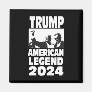 Aimant Don Trump 2024 à l'épreuve des balles ne jamais cé