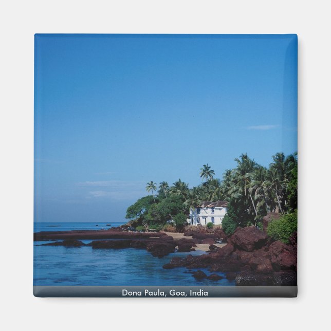 Aimant Dona Paula, Goa, Inde (Devant)