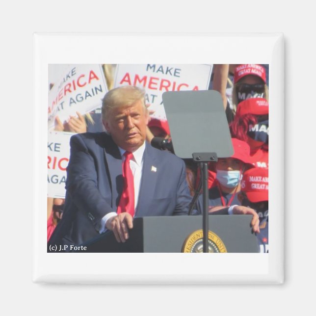 Aimant Donald Trump  (Devant)