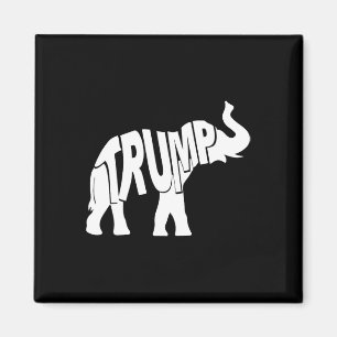 Aimant Donald Trump 2020 Républicain Éléphant