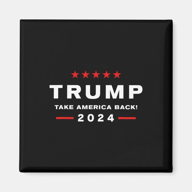 Aimant Donald Trump 2024 (Devant)