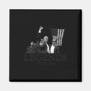 Aimant Donald Trump 2024 Légendes ne meurent jamais patri