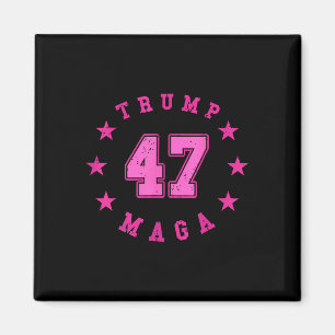 Aimant Donald Trump Élection 2024 45 47 Président