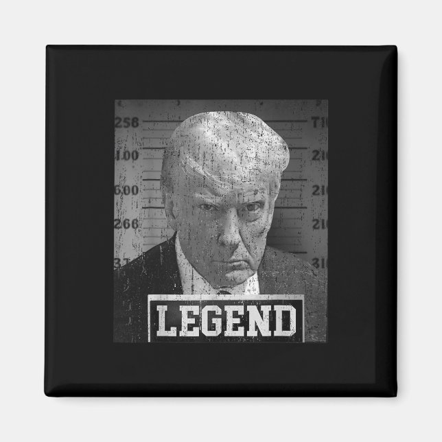 Aimant Donald Trump Mugshot 2024 Pas un partisan coupable (Devant)