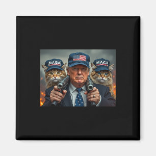 Aimant Donald Trump Rend Les Chats Sûrs À Nouveau Chapeau