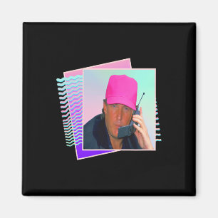 Aimant Donald Trump Retro 80s 90s Graphique