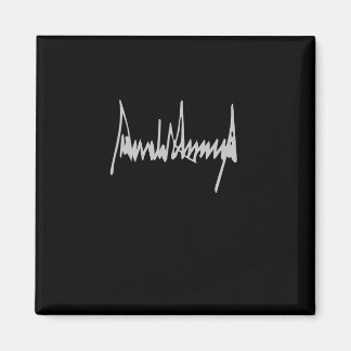 Aimant Donald Trump Signature Amérique Pays États-Unis Pr