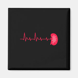 Aimant Donateur - Ekg Heartbeat Sensibilisation aux malad