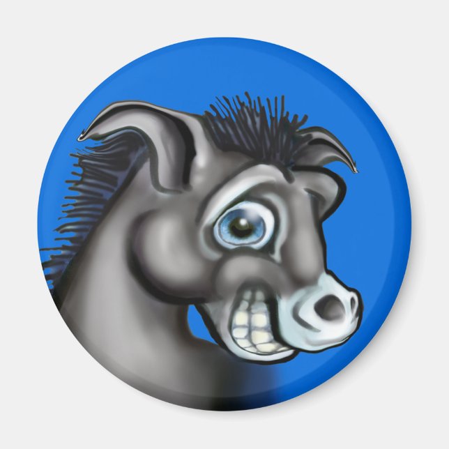 Aimant Donkey démocrate (Devant)