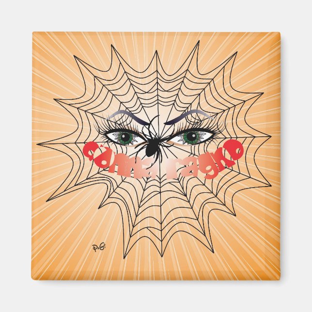 Aimant Donna ragno (Devant)