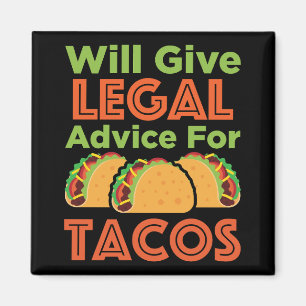 Aimant Donner des conseils juridiques pour Tacos Avocat A