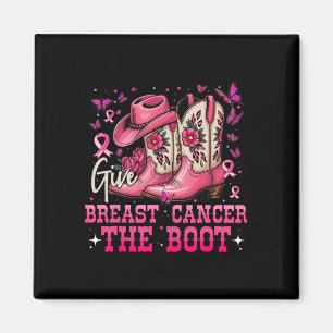 Aimant Donner Le Cancer Du Sein La Poubelle Botte Le Canc