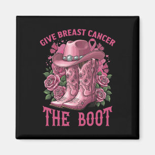 Aimant Donner Le Cancer Du Sein La Poussine Boot Cancer D