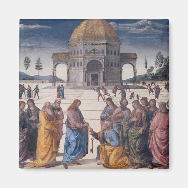 Aimant Dons des clés à saint Pierre (Devant)