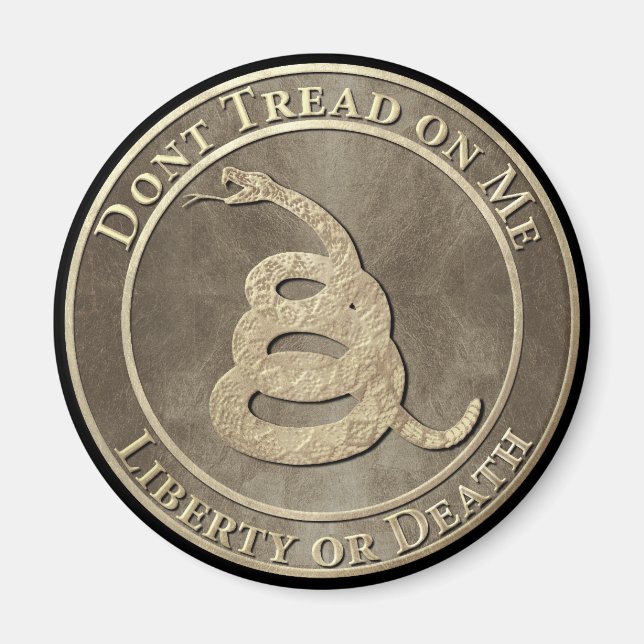 Aimant Don't Tread on Me (Devant)