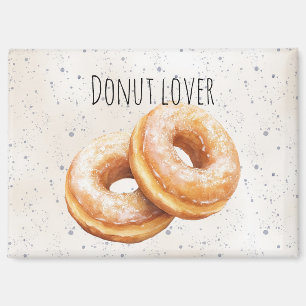 Aimant Donuts Glacés Délices Sucrés