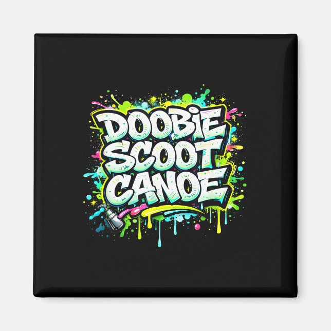 Aimant Doobie faire du canoë canoë drôle  (Devant)