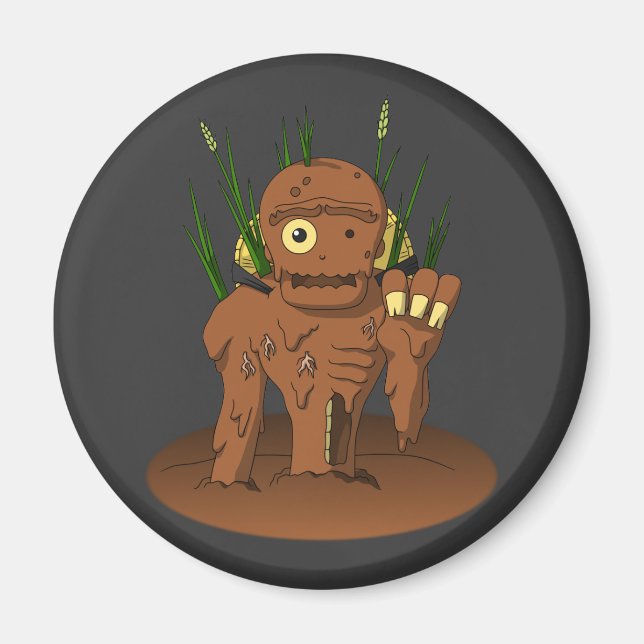 Aimant Dorotabo - Le Zombie de la boue japonaise (Devant)