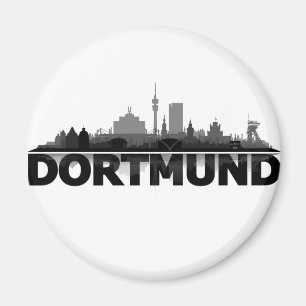 Aimant Dortmund City Skyline