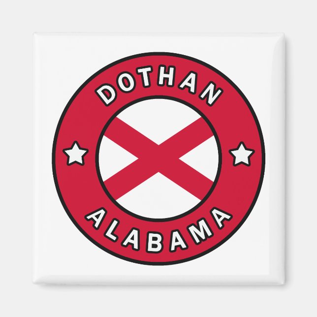 Aimant Dothan Alabama (Devant)