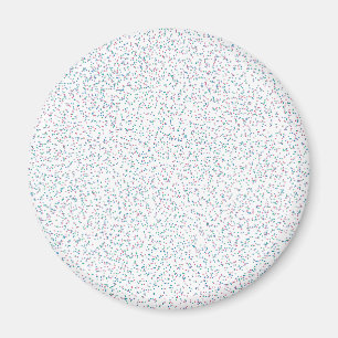 Aimant Dots de printemps colorés