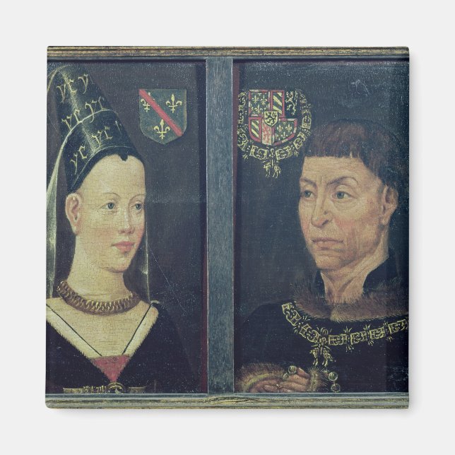 Aimant Double portrait de Charles le Temeraire Duke (Devant)