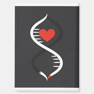 Aimant Double Spiral with Heart 