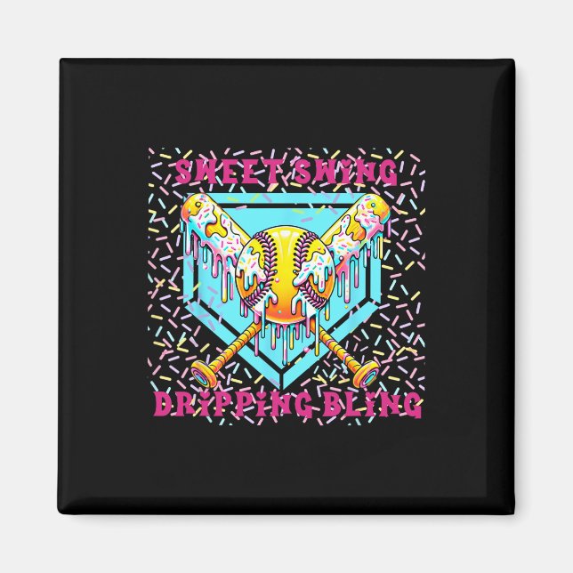 Aimant Douce Balançoire Plaque de Base Douce Avec Coulis  (Devant)