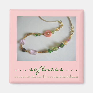 Aimant Douceur de l'aimant de collier perlé