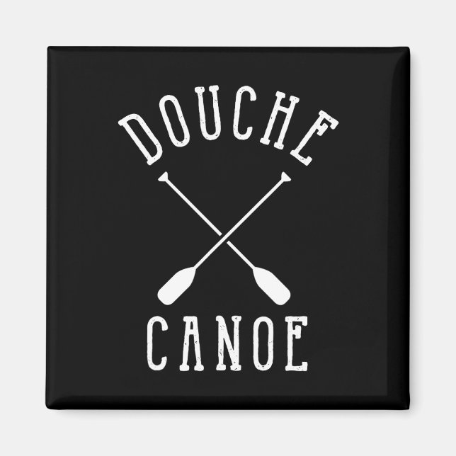 Aimant Douche en canoë  (Devant)