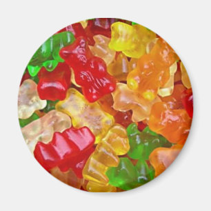 Aimant d'ours de gomme