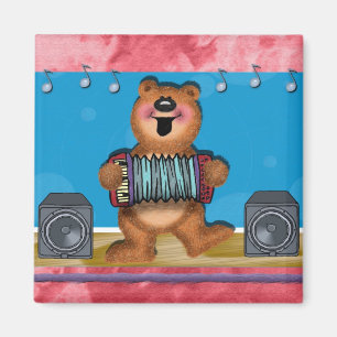 Aimant d'ours de polka