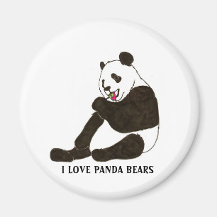 AIMANT D'OURS PANDA
