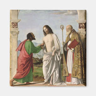 Aimant Douter de Thomas avec St Magnus, c.1504-05