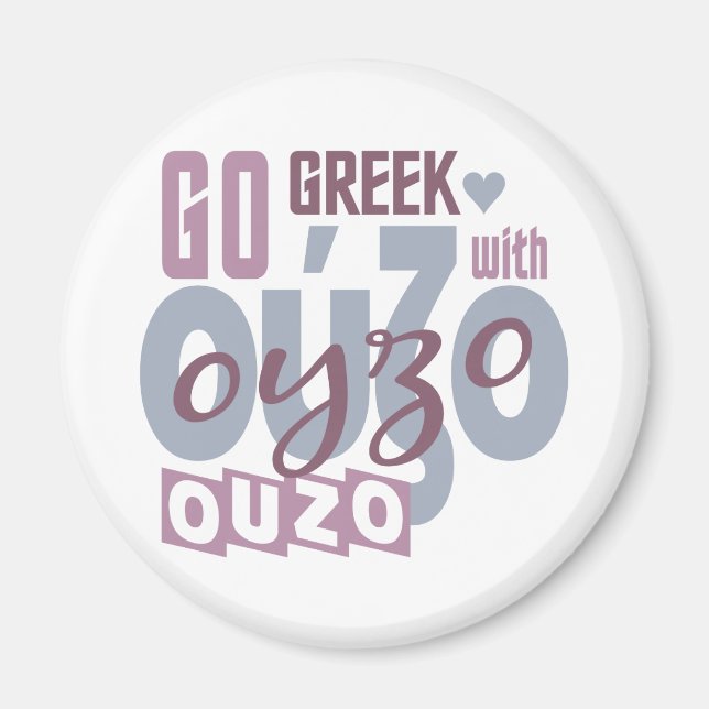 Aimant d'Ouzo (Devant)