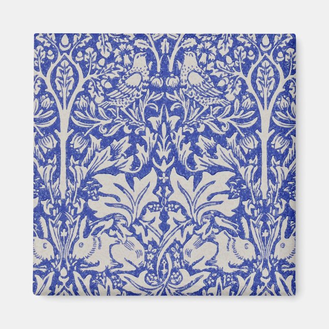 Aimant Dove et Rabbit, William Morris (Devant)