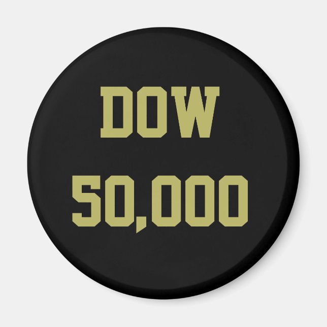 Aimant Dow 50 000 Stocks du marché (Devant)