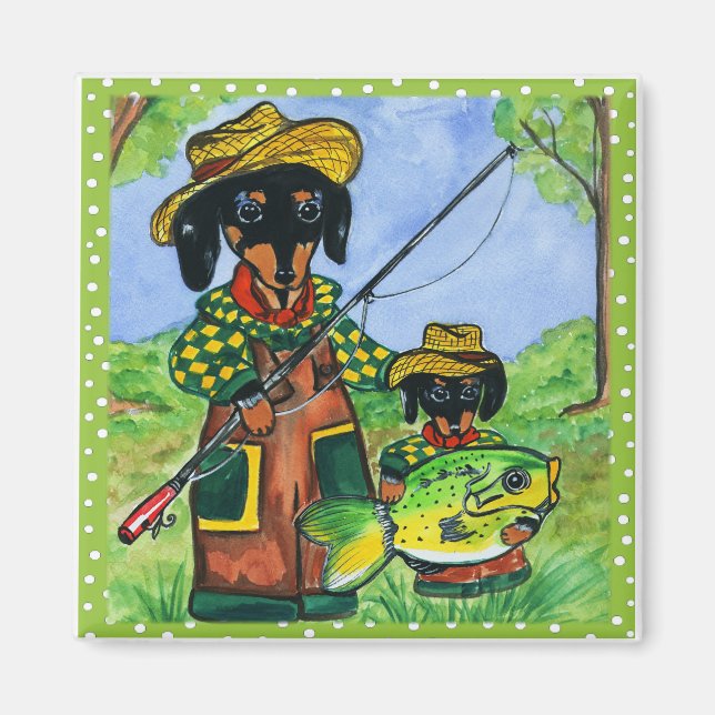 Aimant Doxies de fête des pères (Devant)