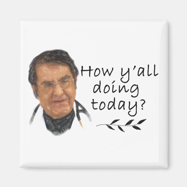 Aimant Dr. Maintenant en couleur (Devant)