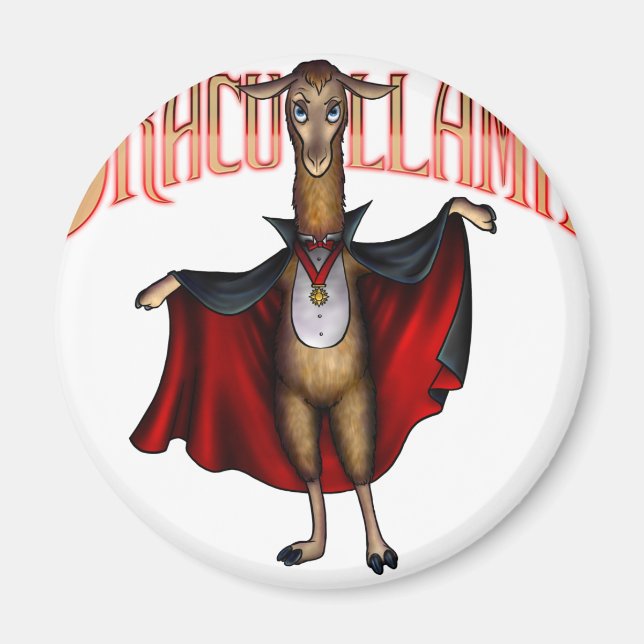 Aimant Dracullama (Devant)