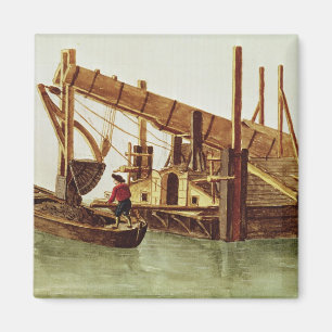 Aimant Dragage d'un canal