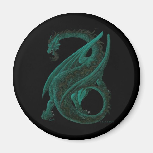 Aimant Dragon (Devant)