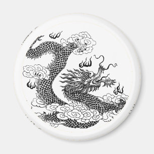 Aimant Dragon asiatique