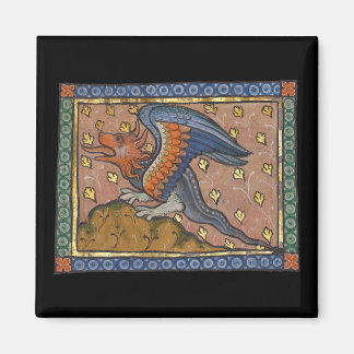 Aimant Dragon Bestiaire Médiéval c. 1270